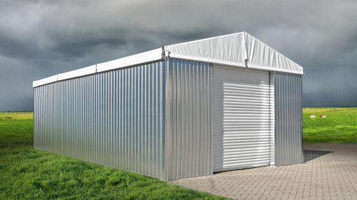 Magazinzelt WT609, 6m breit, Stau- und Arbeitsraum - Image 14