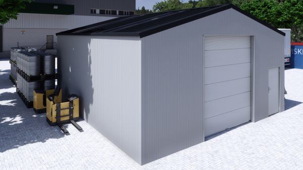 Storage building H809h insulated