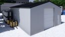 Storage building H812-37 insulated 40mm