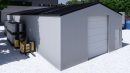 Storage building H826-37 insulated 40mm