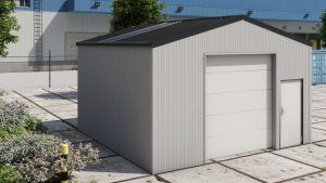 Storage building H606 insulated