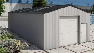 Storage building H614 insulated