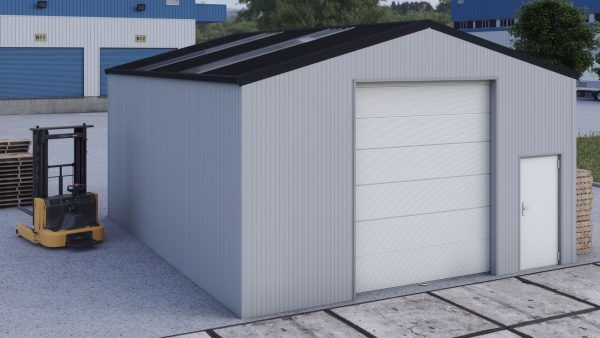 Storage building H709-37 insulated 40mm