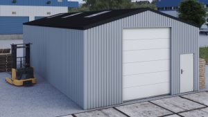 Storage building H714h non-insulated
