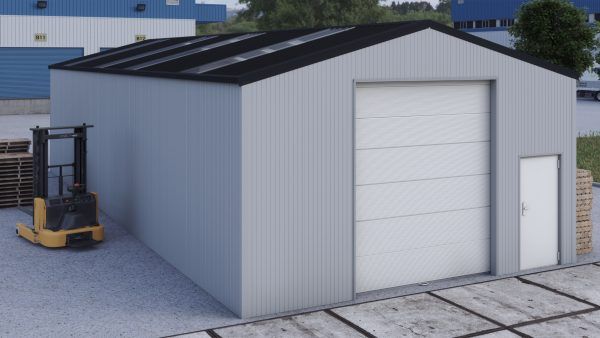 Storage building H717h insulated