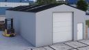 Storage building H720h insulated