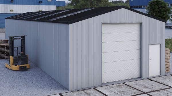 Storage building H726-37 insulated 40mm