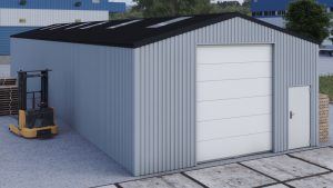 Storage building H726h non-insulated