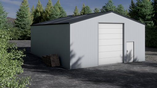 Storage building H1013-40 insulated