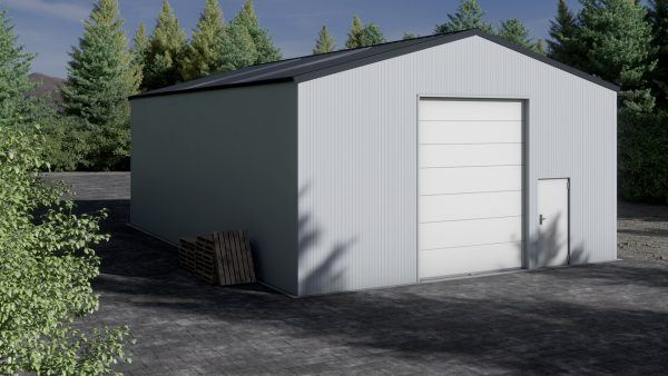 Storage building H913-44 insulated