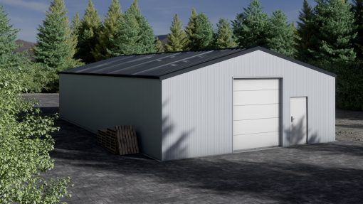 Storage building H1017-30 insulated