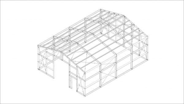 Steel structure H1013-44