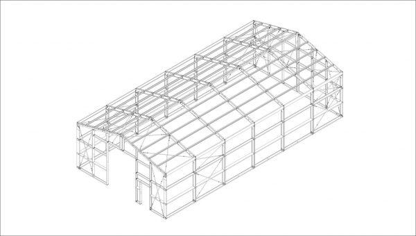 Steel structure H1020-44