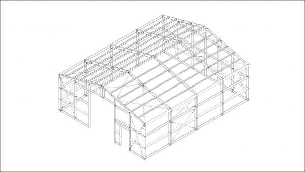 Steel structure H1113-40