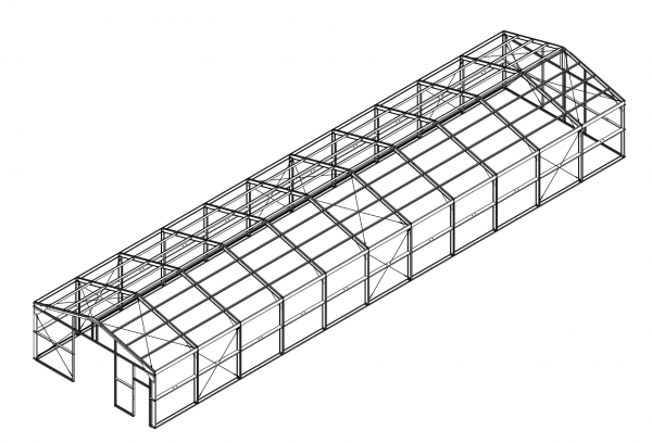 Steel structure H832-33