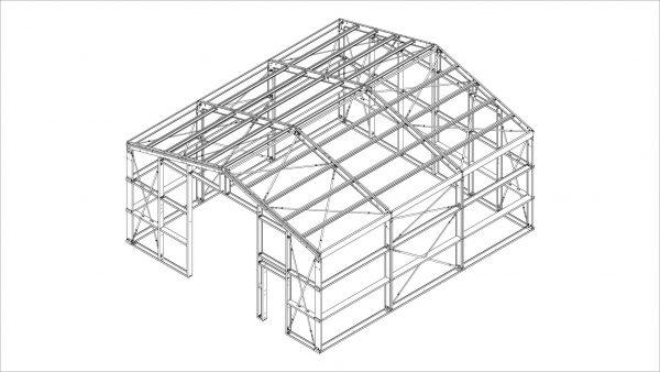 Steel structure H910-40