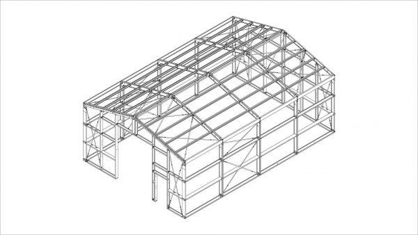 Steel structure H913-44