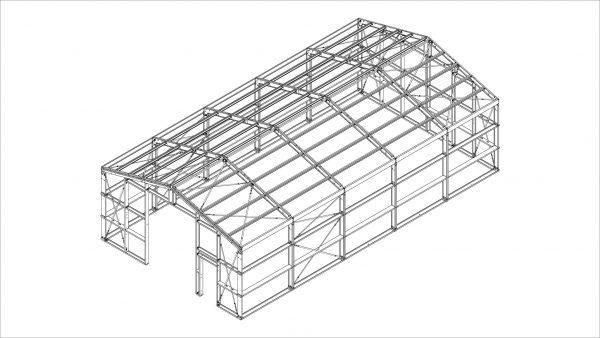 Steel structure H917-40